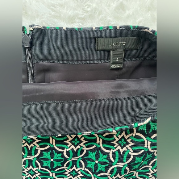 NWOT J. Crew Lattice medallion Pencil Skirt - Picture 6 of 7